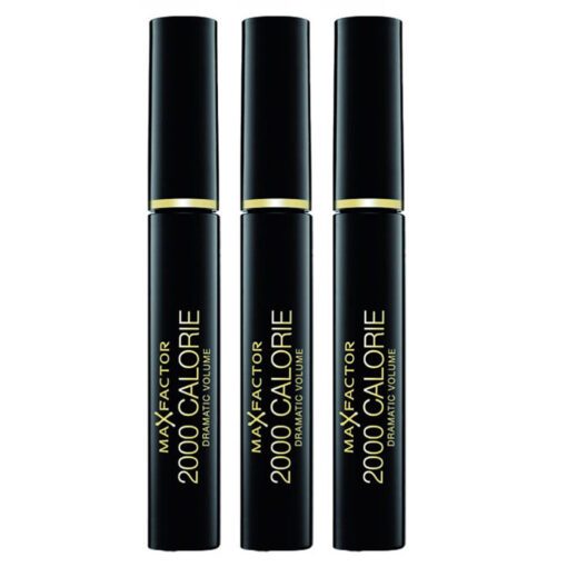 3-pack Max Factor 2000 Calorie Mascara Black 9ml