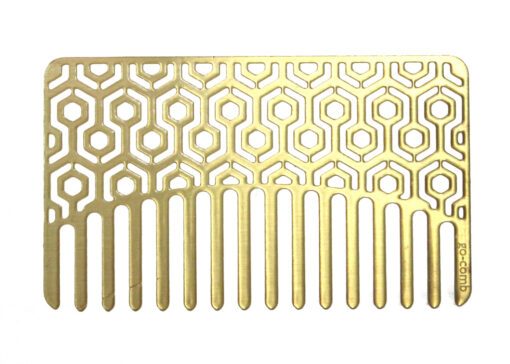 Go Comb Brass Hexagon