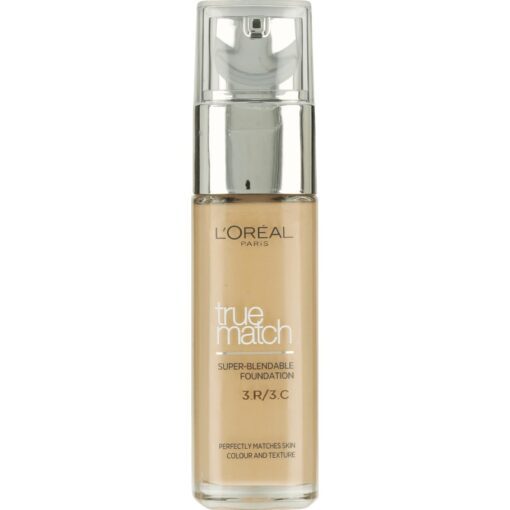 LOreal True Match Foundation 3R3C Rose Beige 30ml