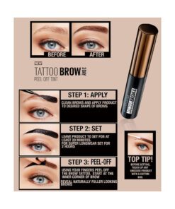 Maybelline Tattoo Brow Peel Off Tint Medium Brown