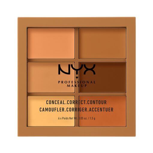 NYX PROF. MAKEUP 3C Palette Conceal Correct Contour Deep