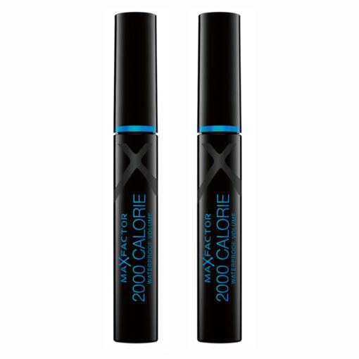 2-pack Max Factor 2000 Calorie Mascara Waterproof Black 9ml