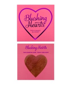 Makeup Revolution Blushing Hearts - Peachy Keen Hearts Blusher