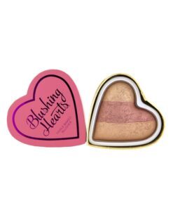 Makeup Revolution Blushing Hearts - Peachy Keen Hearts Blusher