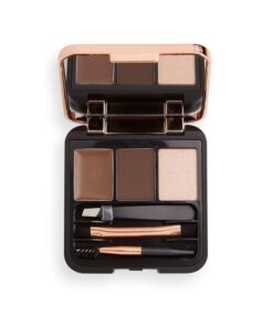 Makeup Revolution Brow Sculpt Kit - Dark Brown