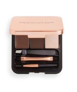 Makeup Revolution Brow Sculpt Kit - Dark Brown