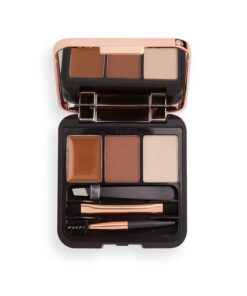 Makeup Revolution Brow Sculpt Kit - Medium Brown