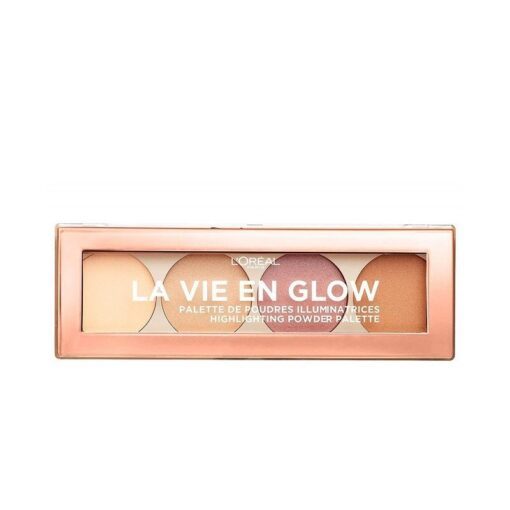 Loreal La Vie En Glow Highlighting Palette - 01 Warm Glow