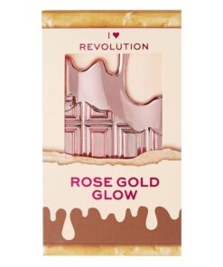 Makeup Revolution I Heart Revolution Rose Gold Glow Mini Chocolate Palette