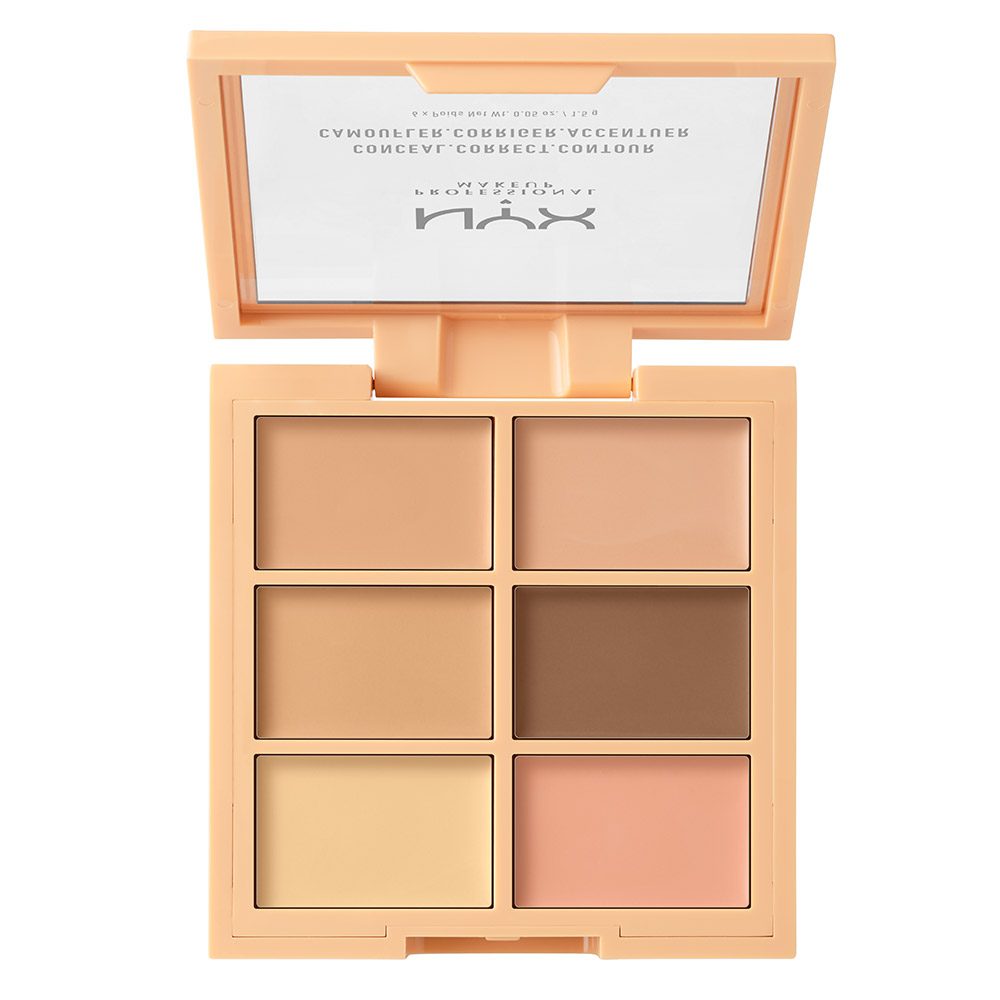 NYX PROF. MAKEUP 3C Palette Conceal Correct Contour Light NYX PROF. MAKEUP 3C Palette Conceal Correct Contour Light