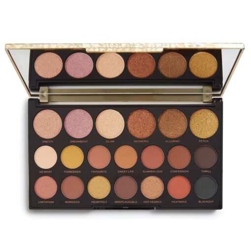 Makeup Revolution Jewel Collection Eyeshadow Palette Gilded