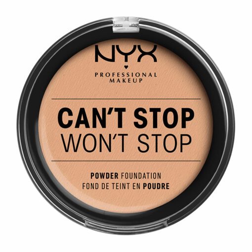 NYX PROF. MAKEUP Can't Stop Won't Stop Powder Foundation - Natural