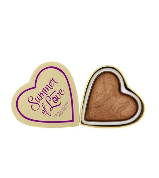 Makeup Revolution Blushing Hearts - Love Hot Summer Bronzer