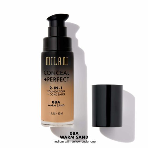 Milani Conceal+Perfect Liquid Foundation - 08A Warm Sand