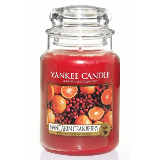 Yankee Candle Classic Large Jar Mandarin Cranberry Candle 623g