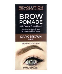 Makeup Revolution Brow Pomade - Dark Brown