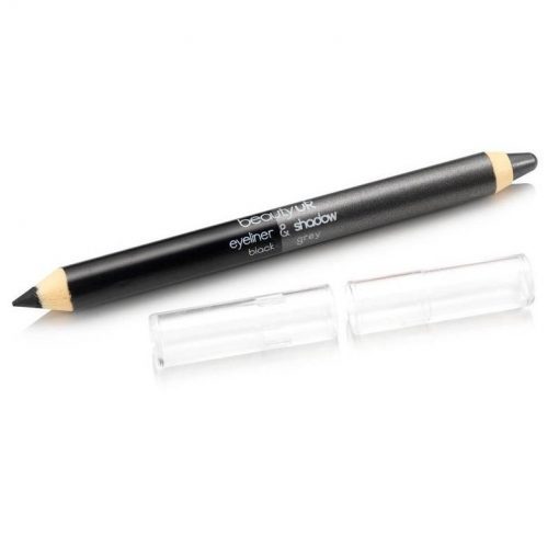 Beauty UK Double Ended Jumbo Pencil no.2 - Black&Grey