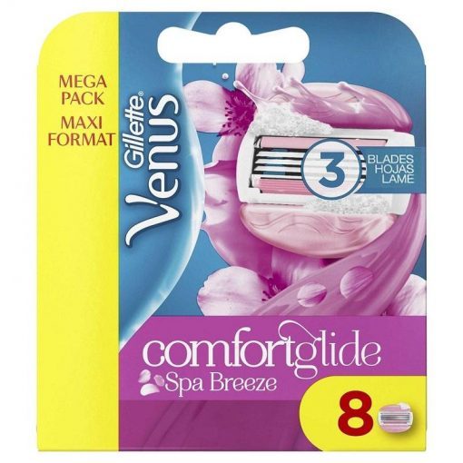 Gillette Venus Comfortglide Spa Breeze Blades MEGA PACK 8-pack