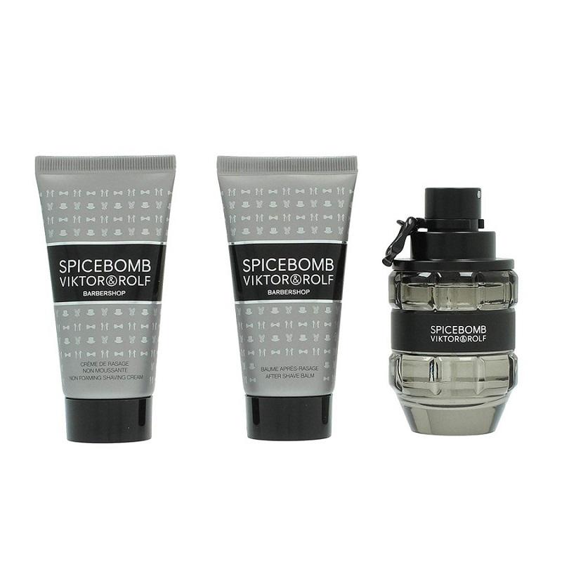 Giftset Viktor & Rolf Spicebomb Edt 50ml + Shavingcream 50ml + Aftershave 50ml Giftset Viktor & Rolf Spicebomb Edt 50ml + Shavingcream 50ml + Aftershave 50ml