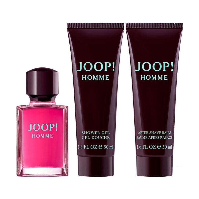 Giftset Joop Homme Edt 30ml + Shower Gel 50ml + Aftershave Balm 50ml Giftset Joop Homme Edt 30ml + Shower Gel 50ml + Aftershave Balm 50ml