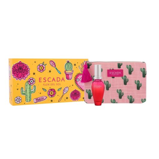 Giftset Escada Flor Del Sol 30ml Edt + Clutch Bag