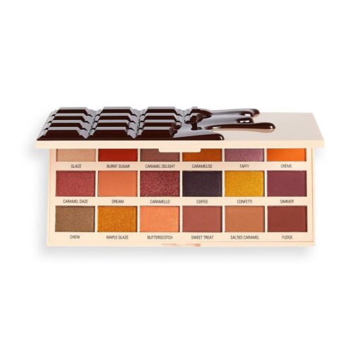 Makeup Revolution Eyeshadowpalette Chocolate - Caramel Nudes