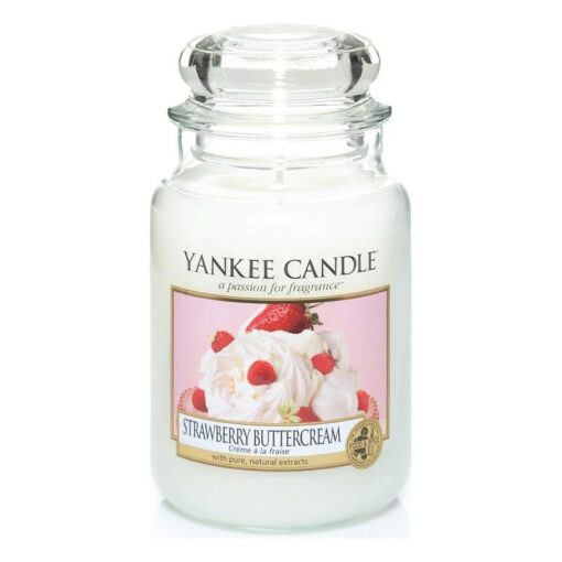 Yankee Candle Classic Large Jar Strawberry Buttercream 623g