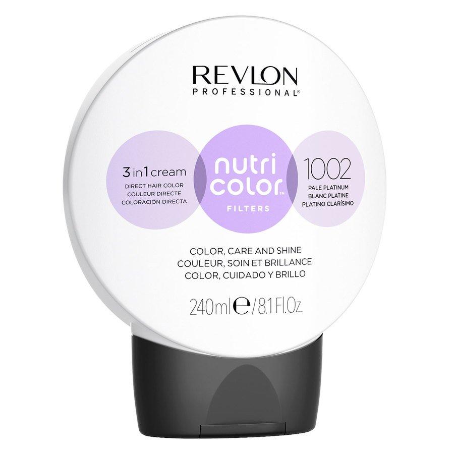 Revlon Nutri Color Creme 1002 White Platinum 270ml Revlon Nutri Color Creme 1002 White Platinum 270ml