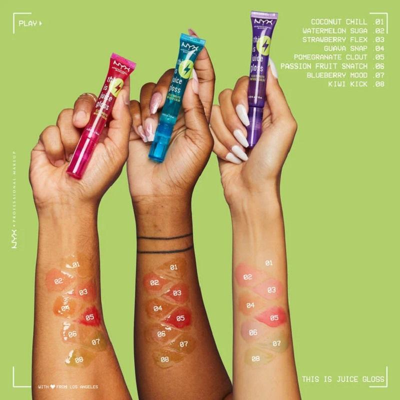NYX PROF. MAKEUP This Is Juice Gloss - Guava Snap NYX PROF. MAKEUP This Is Juice Gloss - Guava Snap
