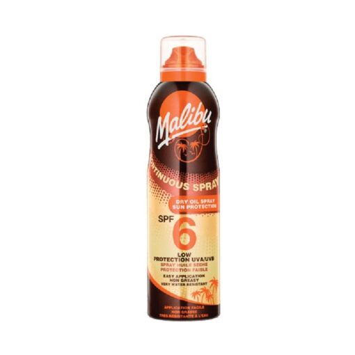 Malibu Continuous Dry Oil Spray SPF6 175ml