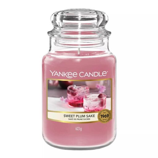 Yankee Candle Classic Large Sweet Plum Sake 623g