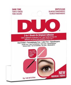 Ardell DUO 2-In-1 Brush-On Lash Adhesive Dark/Clear 5g