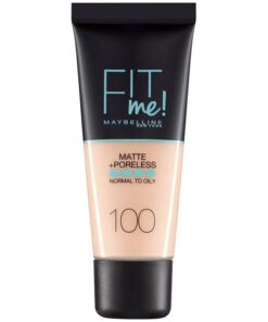 Maybelline Fit Me Matte + Poreless Foundation - 100 Warm Ivory