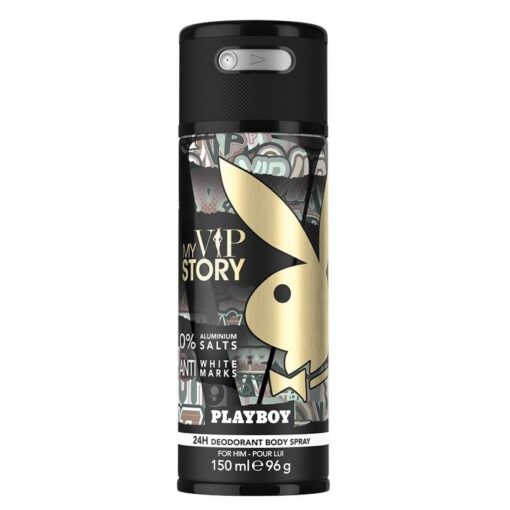 Playboy My VIP Story For Him Deo Spray 150ml