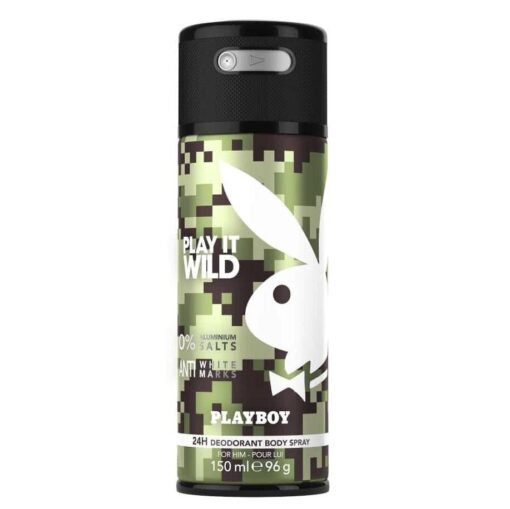 Playboy Play It Wild For Him Deo Spray 150ml