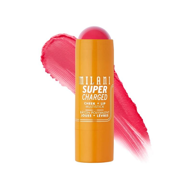 Milani Supercharged Cheek + Lip Multistick - 120 Rose Recharge Milani Supercharged Cheek + Lip Multistick - 120 Rose Recharge