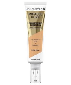 Max Factor Miracle Pure Skin-Improving Foundation 44 Warm Ivory 30ml