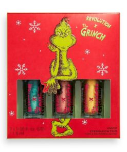 Makeup Revolution x The Grinch Don't Give a Grinch Liquid Eyeshadow Set