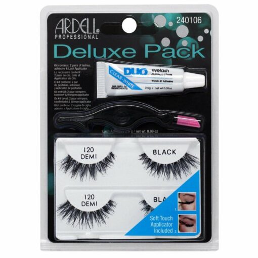 Ardell Eyelash Deluxe Pack Demi 120 Black