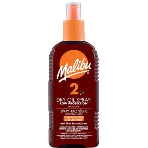 Malibu Dry Oil Spray SPF 2 200ml