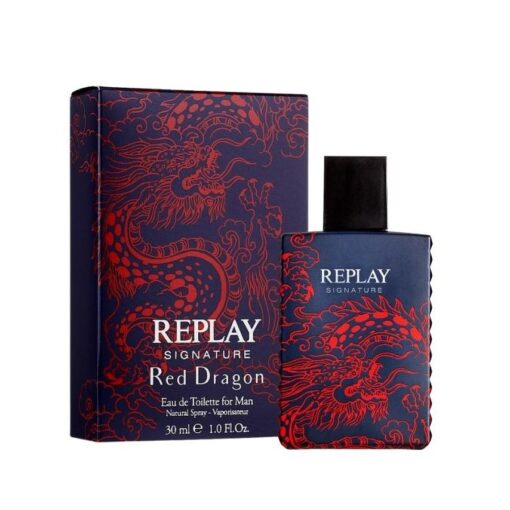 Replay Signature Red Dragon For Man Edt 30ml