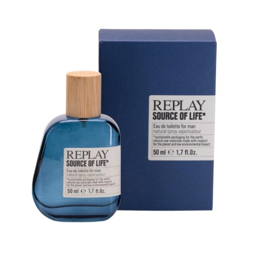 Replay Source Of Life Man Edt 50ml