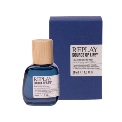 Replay Source Of Life Man Edt 30ml