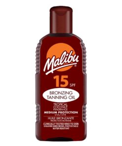 Malibu Bronzing Tanning Oil SPF 15 200ml
