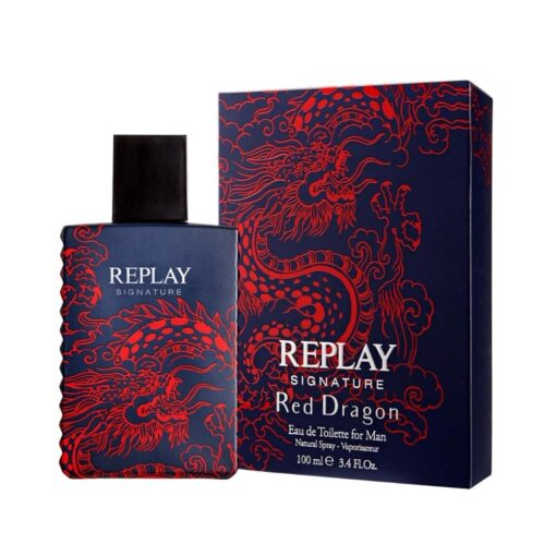 Replay Signature Red Dragon For Man Edt 100ml