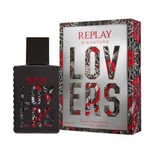 Replay Signature Lovers For Man Edt 100ml