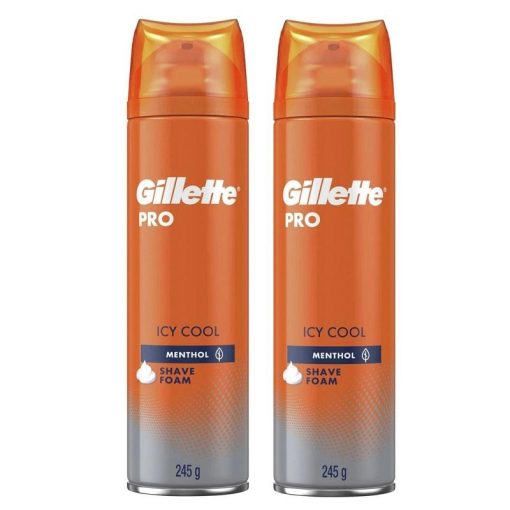 Gillette Pro Icy Cool Shave Foam Duo 2x250ml