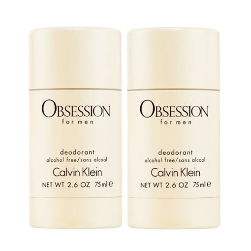 2-pack Calvin Klein Obsession For Men Deostick 75ml