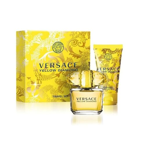 Giftset Versace Yellow Diamond Edt 50ml + 100ml Bodylotion