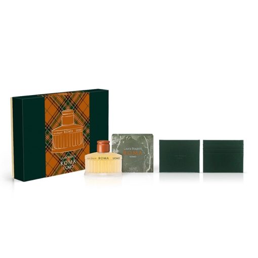 Giftset Laura Biagiotti Roma Uomo Edt 125ml + Card Holder